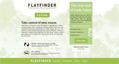Desktop Screenshot of playfinder.net