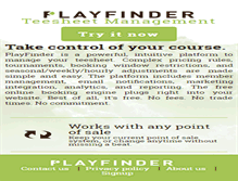 Tablet Screenshot of playfinder.net